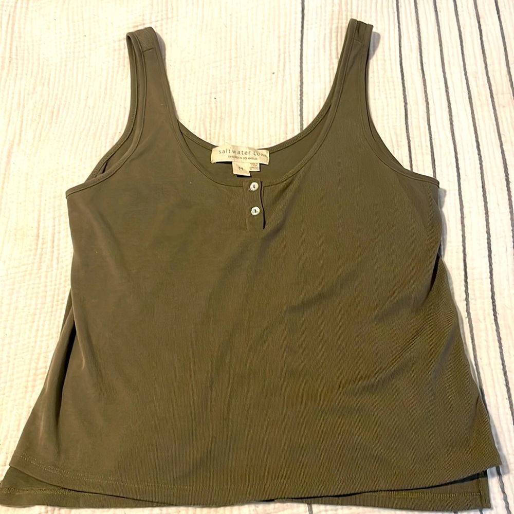 Olive green tank